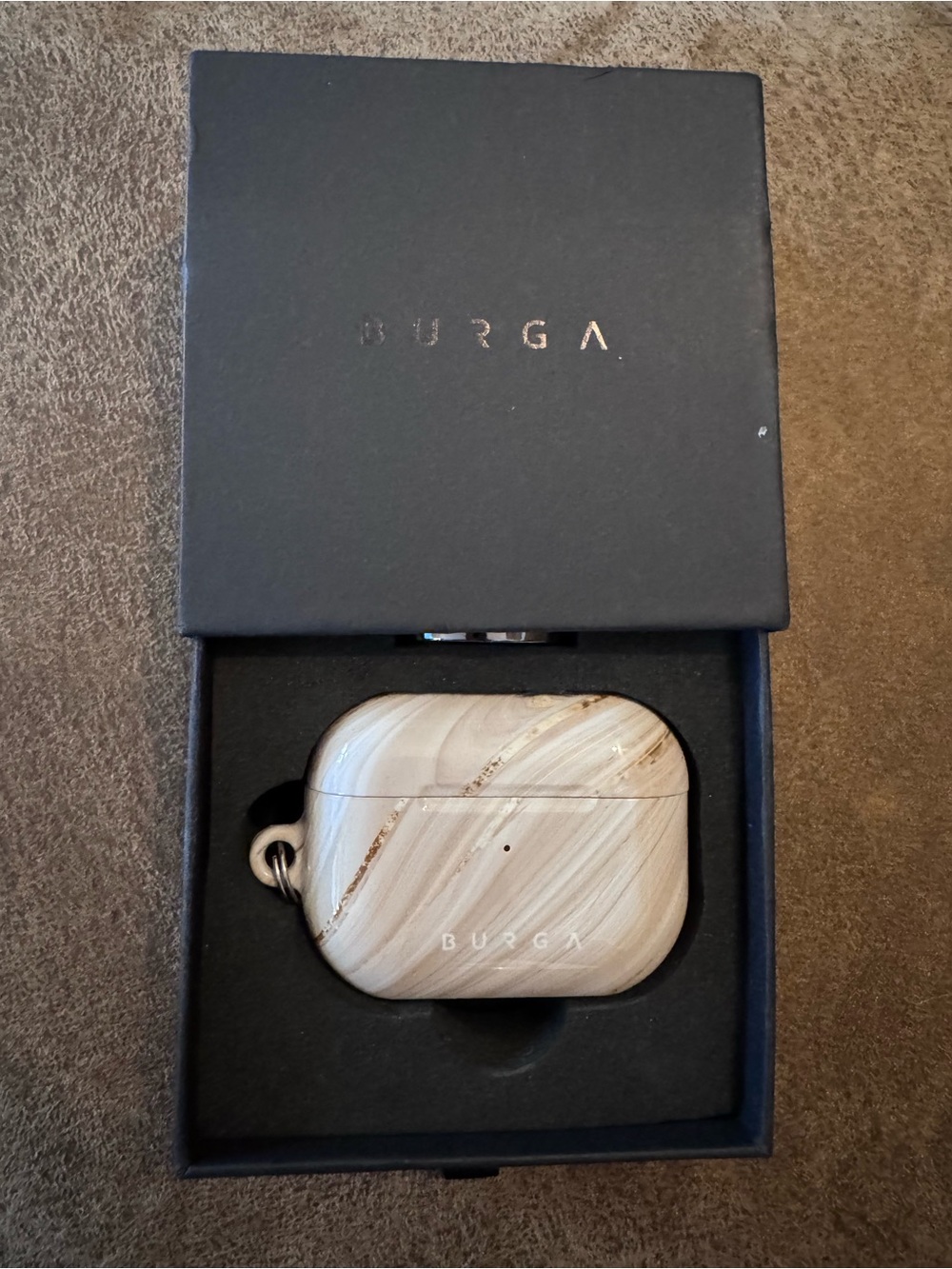 Burga Marble Beige AirPods Pro Case